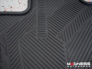 Alfa Romeo Tonale Floor Liners - All Weather Rubber - Mopar - Premium - Front and Rear